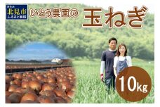 【2025年11月中お届け】いとう農園の玉ねぎ 10kg ( 玉葱 タマネギ 野菜 期間限定 数量限定 10キロ )【181-0002-2025】
