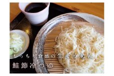 これぞ本物の生の味!元祖生そうめん4食×2箱（鮭節冷つゆ味×8）【16112】