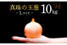 真珠の玉葱 Ｌサイズ10kg≪海のミネラルで育てた玉葱≫【50104】