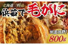 ＜網走産＞三特浜茹で毛がに 約800g×1尾 【 蟹 かに カニ かに大将 毛ガニ北海道 毛ガニ はまゆで 毛ガニ浜ゆで冷凍 海鮮 魚介 産地直送（北海道） 工場直送（網走市） 小分け 魚介類 人気 ランキング おすすめ 国産 オホーツク 訳あり 】 ABW005