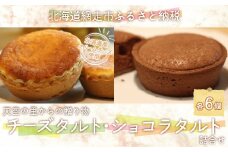 天空の里からの贈り物　風花 チーズタルト・ショコラタルト詰合せ12個入り(網走加工)【 ふるさと納税 人気 おすすめ ランキング タルト チーズタルト ショコラ 焼ショコラタルト 風花 菓子 スイーツ 冷凍 詰め合わせ 北海道 網走市 送料無料 】 ABZ006