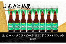 地ビール クラフトビール 知床ドラフト8本セット(発泡酒) 【 ふるさと納税 人気 おすすめ ランキング 網走ビール 知床ドラフト 地ビール クラフトビール 北海道 網走市 送料無料 】 ABH062
