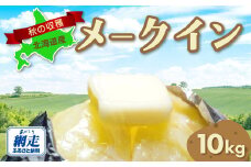 秋の収穫メークイン 約10kg詰め【 ふるさと納税 人気 おすすめ ランキング じゃがいも いも イモ 芋 メークイン 10kg 野菜 オホーツク 北海道 網走市 送料無料 】 ABAO070