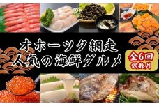 【定期便】オホーツク網走人気の海鮮グルメ 偶数月お届け定期便全6回【 ふるさと納税 人気 おすすめ ランキング たらこ ホタテ しじみ うに いくら いか ほっけ 釣きんき 海鮮 定期便 6か月 6回 オホーツク タラコ 帆立 ほたて シジミ ウニ 雲丹 イクラ いくら醤油漬 ホッケ キンキ 北海道 網走市 送料無料 】 ABAO2204