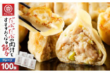 だぶだぶの肉汁をすすりたくなる餃子 100個　T060-002