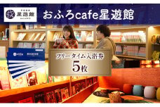 芦別温泉 「 星遊館 」 フリータイム 入館券 5枚 北海道 芦別市 芦別温泉スターライトホテル [№5342-0019]