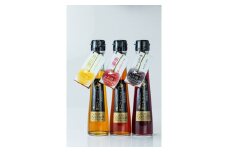 さくらんぼ酢 3種セット( 月山錦 ・ サミット ・ 南陽 ) 北海道 芦別市 大橋さくらんぼ園[№5342-0047]