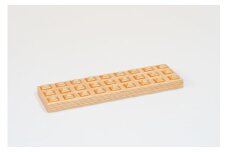 【ウッドデザイン賞受賞】 木製 トレイ grid or 北海道 芦別市 滝澤ベニヤ [№5342-0104]
