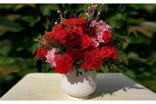 プリザーブドフラワー Calm red 【花季・YANASE design.】 北海道 芦別市 [№5342-0150]