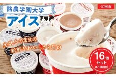 酪農学園大学アイス16個セット（各100ml）