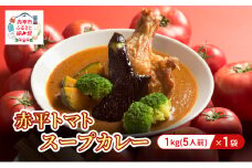 赤平トマトスープカレー1kg/1袋（約5人前) 加工食品 惣菜 レトルト 調味料 野菜 パウチ 簡単 グルメ ご当地 お取り寄せ 人気 冷凍 北海道 赤平市