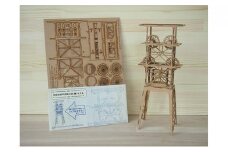 旧住友赤平炭鉱立坑キット　MDF 工芸品 インテリア 