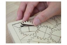 考えるおもちゃ　ギアパズル・ミニ 工芸品 玩具 