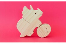 かわいい 恐竜つみき7種セット　 工芸品 インテリア 玩具 おもちゃ 