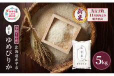 【先行予約】令和7年産 北海道 赤平産 ゆめぴりか 5kg 白米 精米 米 北海道 ごはん ご飯 ライス おにぎり