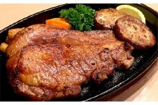 13-83 【リクエスト品】紋別産 山と海のWステーキセットA
