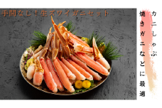 18-111 手間なし！極上生ずわいがにセット約900g(カット済み)