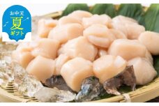 20-288 【お中元】大粒！冷凍帆立貝柱500ｇ×2(計1kg) | ホタテ ほたて 玉冷
