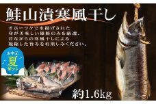 24-101 【お中元】鮭山漬寒風干し姿　切身　【紋別産】【新巻鮭】