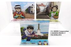 40-143 『オホーツクに消ゆ』×紋別市の夢のコラボ！ご当地アクリルジオラマ３点セット