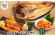11-210 【敬老ギフト】丸富農水お試し海産物セットＢ