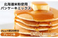 4-7 米粉のパンケーキミックス 5袋計850g プレーン