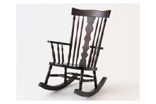 北海道民芸家具 ロッキングチェア HM663 HNU色 国産家具 国産 椅子 チェア いす ゆらりいす 1脚 木製 家具 インテリア レトロモダン お洒落 オンライン申請 ふるさと納税 北海道 三笠市 三笠【0815401】