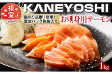 A-09002 お刺身トラウトサーモン1kg(約200g～500g×2～5本) 鮭 さけ サケ 魚 刺身 小分け 生食用 人気 北海道 根室 海鮮