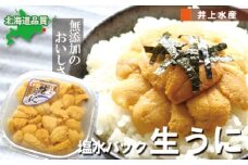 D-71001 ムラサキウニ塩水パック100g×4P[7月中旬以降発送]
