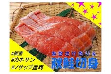 C-59005 【北海道根室産】生冷凍秋鮭切身3切×10P
