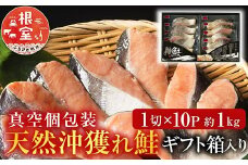 B-11060  天然沖獲れ鮭1切×10P(約1kg)