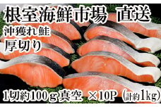 B-14062  天然沖獲れ鮭1切×10P(約1kg)