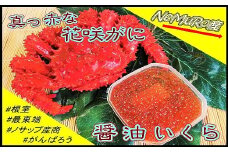 C-59020 【北海道根室産】花咲がに、醤油イクラセット