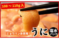C-07021 エゾバフンウニ(黄色)塩水パック100～110g×1P