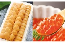D-53027 エゾバフンウニ140g×1折、いくら醤油漬150g×1P[11月下旬以降順次発送]
