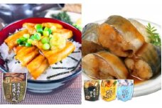B-09078 あなご蒲焼き風＆さば煮付けセット
