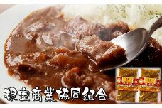A-18038 【北海道根室産】短角和牛の牛すじカレー4P