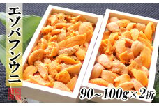 B-71024 エゾバフンウニ90～100g×2折[10月下旬以降発送]