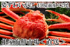 A-14247   ずわいがに姿430g前後×2尾