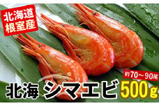G-56001 【北海道根室産】北海シマエビ500g(70～90尾前後)