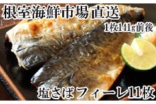 G-11021  塩さばフィーレ11枚入×1P(計約1.5kg)