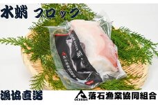 F-20005 【北海道根室産】ボイル水たこ足ブロック5P(計2.4kg)