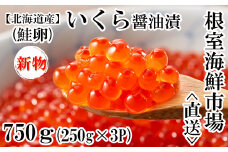 C-11058  いくら醤油漬け(秋鮭卵)(新物)250g×3P