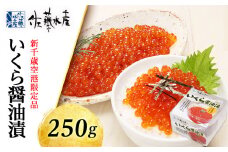 ☆新千歳空港限定品☆いくら醤油漬 250g〈佐藤水産〉
