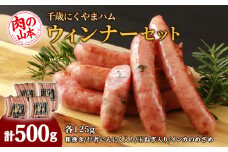 千歳にくやまハムのウインナーセット【肉の山本】