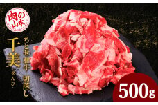 ちとせ和牛「千美」切落し 500ｇ＜肉の山本＞