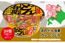 日清 北のどん兵衛 カレーうどん [北海道仕様]24個