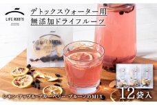 ドライフルーツ (5g×12個) 砂糖不使用 無添加 デトックスウォーター用 ヘルシー 健康 デトックス 