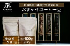 コーヒー 豆 珈琲 ブレンド  おまかせ 酸味系 2種 ギフト 【ALL TONES CAFE】