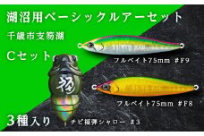 千歳市支笏湖Cセット（湖沼用ベーシックルアーセット）